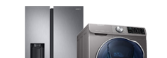 Claim up to €350 cashback on Samsung Appliances