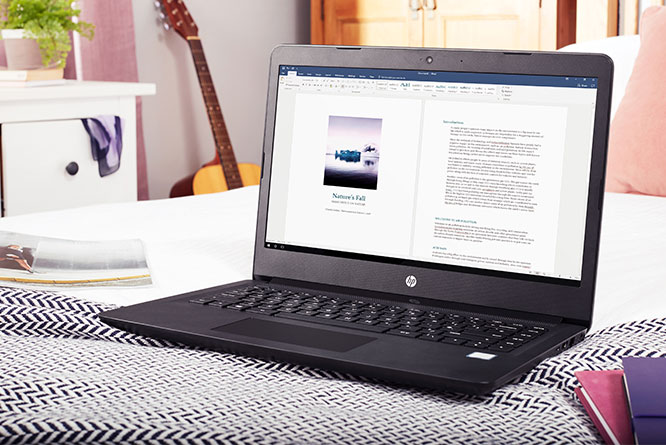 HP 14' Laptop with 1TB storage