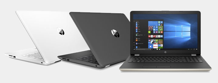 HP 14-inch laptops with full HD display