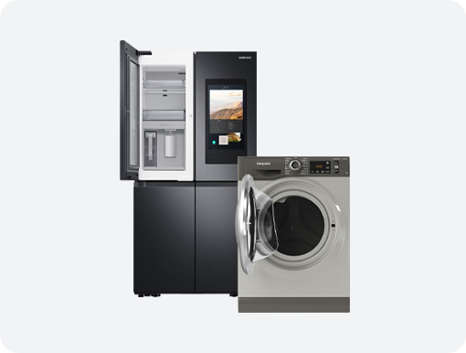 Fridge freezer and washing machine