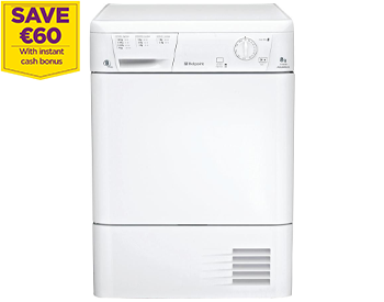 Hotpoint Aquarius TCM580BP Condenser Tumble Dryer