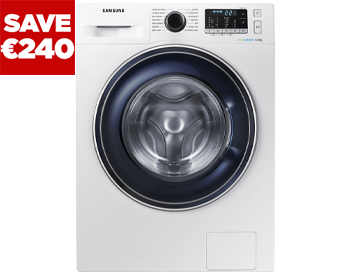 SAMSUNG ecobubble WW90J5456FX 9 kg 1400 Spin Washing Machine
