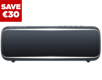 Sony Extra Bass Portable Bluetooth Speaker in Black