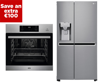 Save an extra 100 euro on large kitchen appliances over 1000 euro