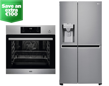 Save an extra 100 euro on large kitchen appliances over 1000 euro