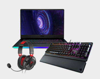 Gaming PCs and peripherals