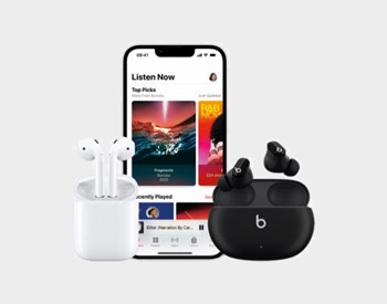 Apple and Beats Wireless Headphones