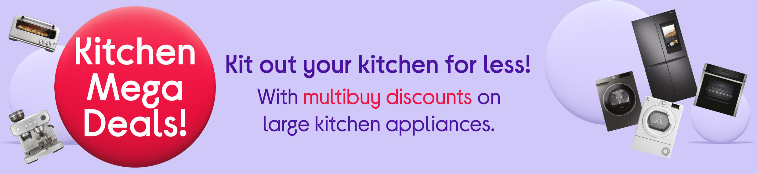 Kitchen Appliances Deals at Currys